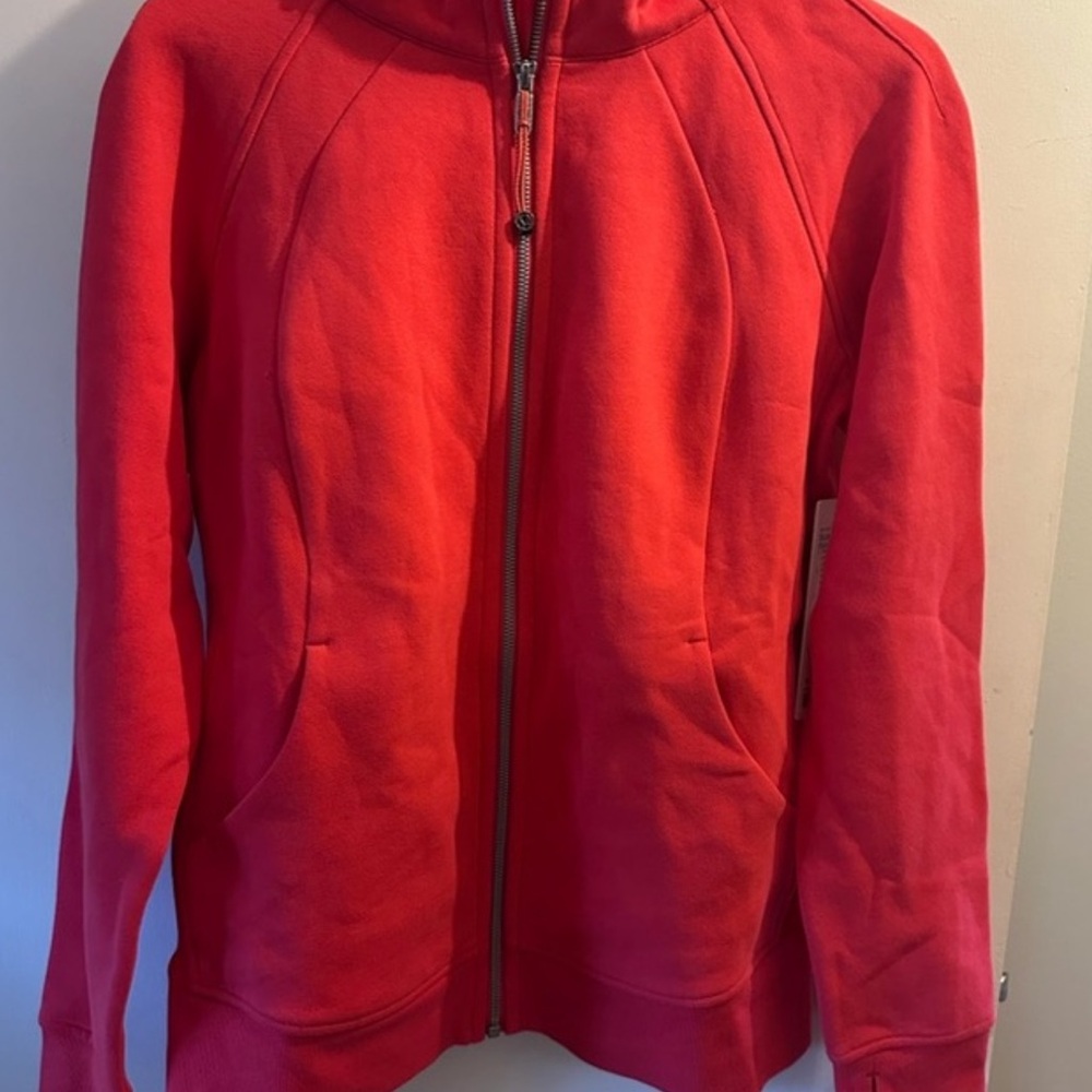 Scuba Full-Zip Hoodie - Pink